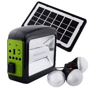 Кемпінговий LED світильник Cclamp CL-01 4W + сонячна панель + 3 лампочки + Power Bank CL01 фото