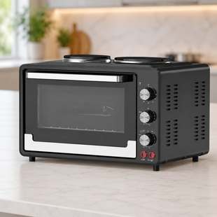 Настольная электродуховка с плитой 2в1 Sokany SK-10029 40л 4600 Вт SK-10029 фото