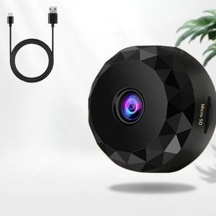 Мини-камера видеонаблюдения с Wi Fi / Портативная камера с микрофоном / Беспроводная мини-камера с магнитным креплением G10160 фото
