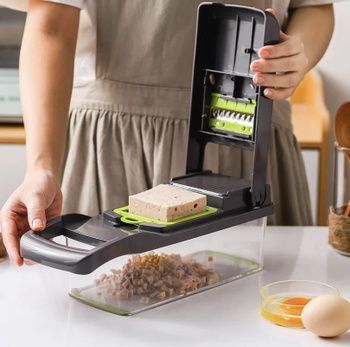 Багатофункціональна овочерізка Safe slice mandoline 16 в 1 m161 фото