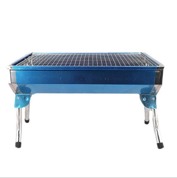 Переносний мангал з гратами для шашлику та гриля GP-4274 48*33*29cm GP-4274 фото