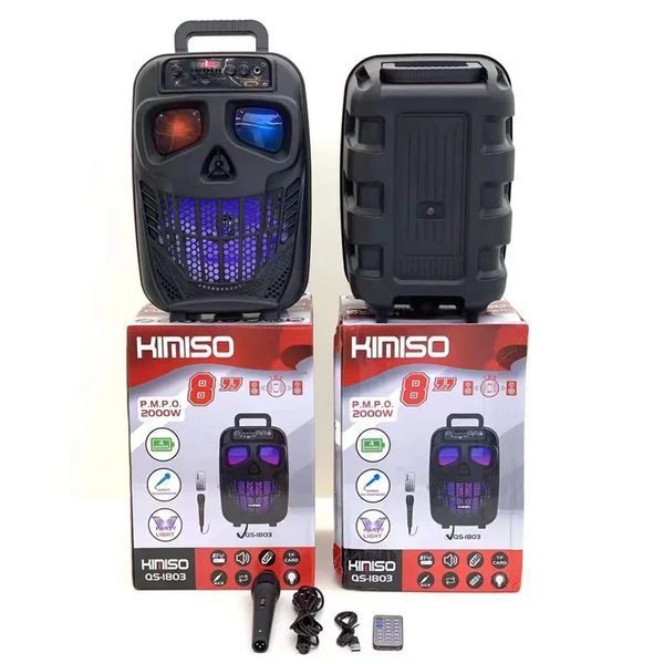 Колонка портативна акустична KIMISO QS-1803 BT Bluetooth колонка 2128664 фото