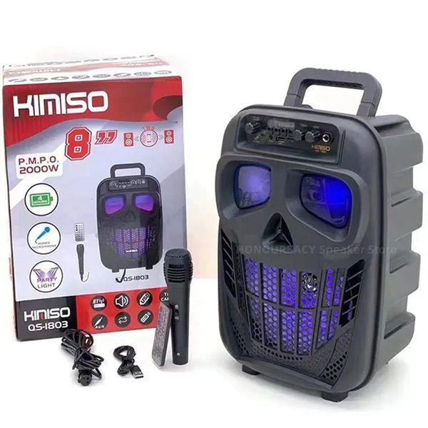 Колонка портативна акустична KIMISO QS-1803 BT Bluetooth колонка 2128664 фото