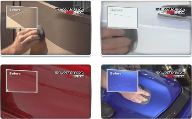 Паста для видалення подряпин Platinum 20sec - полірувальна паста для авто 212550100 фото