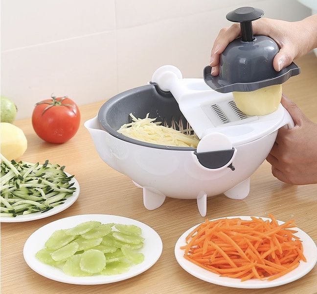 Овочерізка, мультислайсер, тертка basket vegetable cuter 2050016 фото