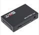 HDMI розгалужувач на 4 порти HDMI SPLITTER 1 in 4 / Чорний sp9220 фото 3
