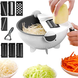 Овочерізка, мультислайсер, тертка basket vegetable cuter 2050016 фото 8