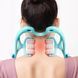 Ручний роликовий масажер для шиї Neck Stretcher з рельєфними роликами, що обертаються 360&deg; 2124499 фото 1