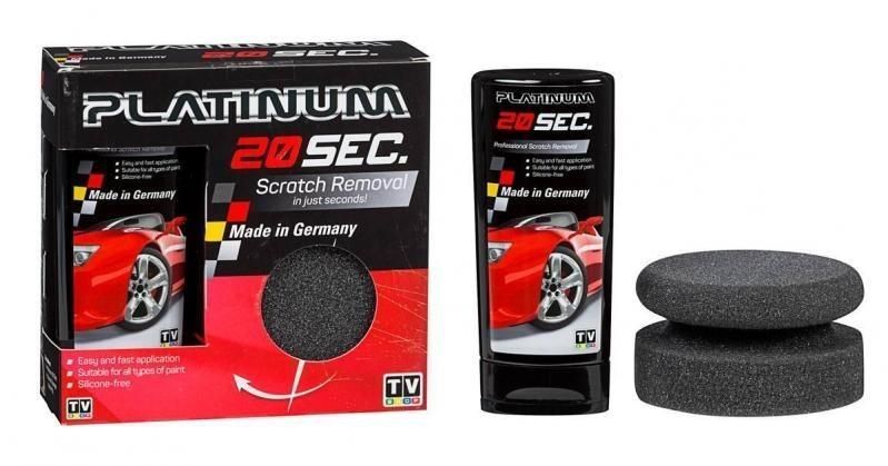 Паста для видалення подряпин Platinum 20sec - полірувальна паста для авто 212550100 фото