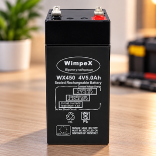 Свинцово-кислотный аккумулятор Wimpex WX 450 4V 5Ah AGM/SLA WX450 фото