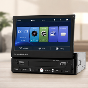 Автомагнітола із сенсорним дисплеєм SWM 7102 1DIN / Магнітала з Bluetooth / Car Stereo MP5 2055619 фото