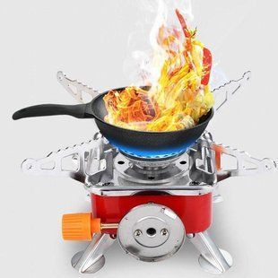 Портативна газова плитка Portable Card Type Stove K-202 2541202 фото