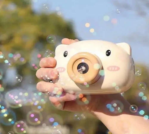 Дитячий фотоапарат для мильних бульбашок BUBBLE CAMERA 540003 фото
