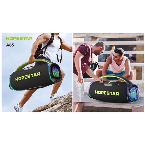Портативна бездротова колонка Bluetooth Hopestar A65 | з мікрофоном 239A65 фото