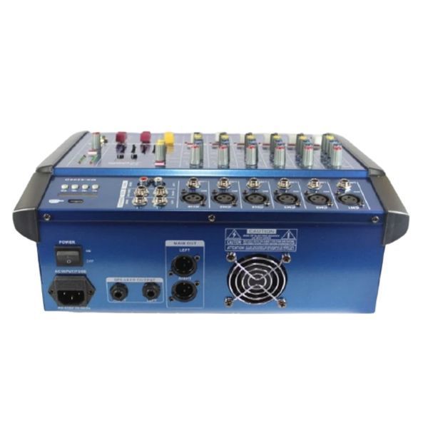 Аудіо мікшер Mixer BT 6300D 7-канальний Підсилювач звуку sp2383 фото