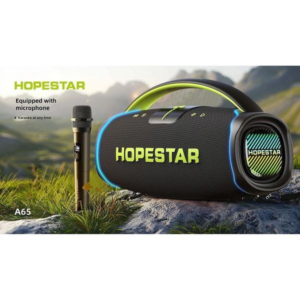 Портативна бездротова колонка Bluetooth Hopestar A65 | з мікрофоном 239A65 фото