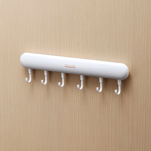 Універсальна настінна вішалка з гачками Towel hook LY-839 2054049 фото