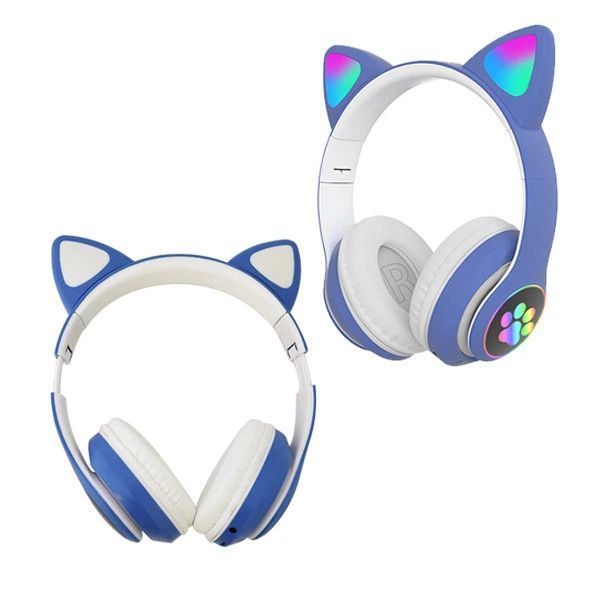 Бездротові навушники Cat STN-28 / Гарнітура з мікрофоном FM радіо Bluetooth червоний 2050011 фото