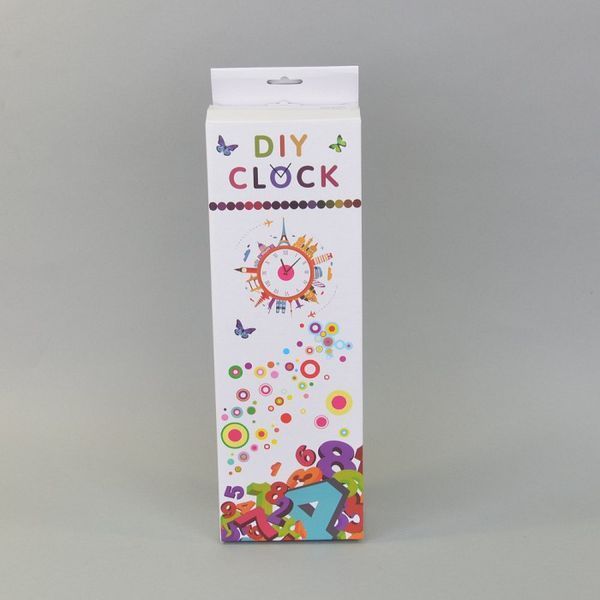 Настінний годинник 3D "DIY CLOCK" з цифрами від 60 до 120см Black pr212 фото