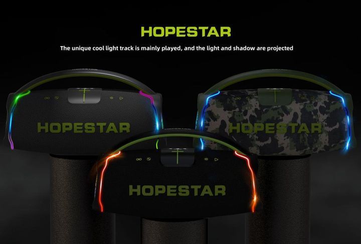 Портативна бездротова колонка Bluetooth Hopestar A65 | з мікрофоном 239A65 фото