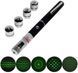 Лазерна указка з LED насадкою LASER GREEN 5IN1 sa90162 фото 1