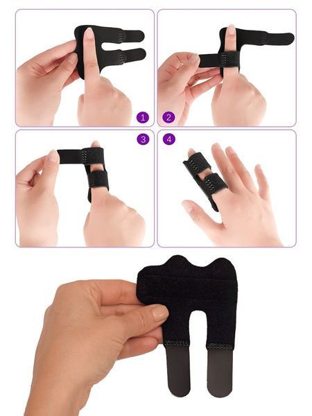Бандаж на палець руки мізинець дитячий ортез шина фіксатор FINGER SPLINT 2058996 фото