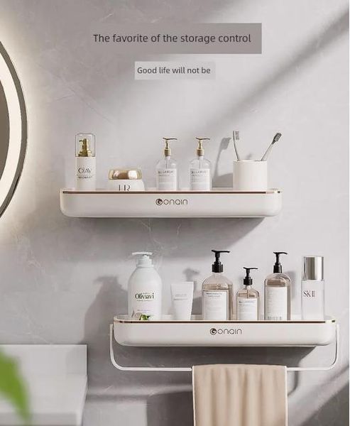 Органайзер у ванну полиця+вішалка TOWEL BAR LY-840 2054050 фото