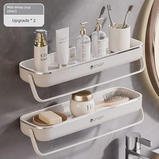 Органайзер у ванну полиця+вішалка TOWEL BAR LY-840 2054050 фото