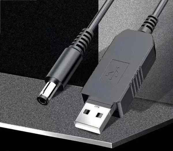 Кабель для роутера USB 12V перетворювач живлення від повербанку 2125256232 фото