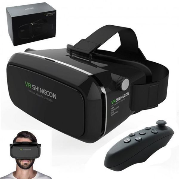 Очки Виртуальной Реальности 3D c Пультом VR BOX SHINECON G1798 фото