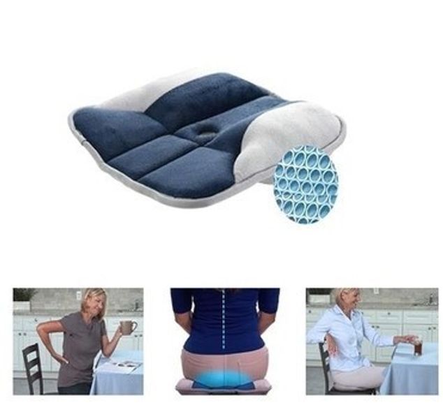 Ортопедична подушка для розвантаження хребта / Подушка для сидіння Pure Posture Jam1400 фото