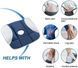 Ортопедична подушка для розвантаження хребта / Подушка для сидіння Pure Posture Jam1400 фото 4
