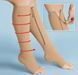 Компресійні гольфи Zip Sox, шкарпетки від варикозу Бежеві 8011319 фото 2