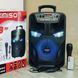 Легка та функціональна колонка-валіза Kimiso QS-5805 з мікрофоном (USB/BT/FM). G5805 фото 1