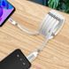 Вічний кабель із магнітними вставками для заряджання micro USB 1 метр Vn12101 фото 2