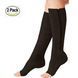 Компресійні гольфи Zip Sox, шкарпетки від варикозу Бежеві 8011319 фото 4