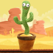 Кактус що танцює, світло-музична іграшка , Dancing Cactus TikTok кактус у вазоні 34 см 2195520158 фото 6