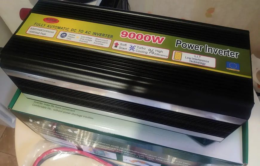Перетворювач POWER INVERTER 9000 W 12 V/220 sa5445807 фото