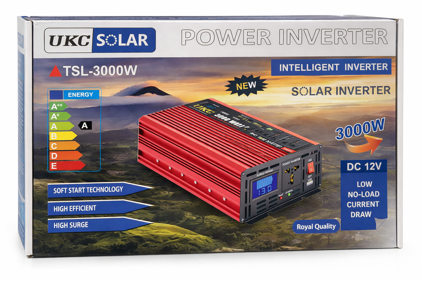 Перетворювач напруги 3000W AR AC/DC 12V AR3000W фото