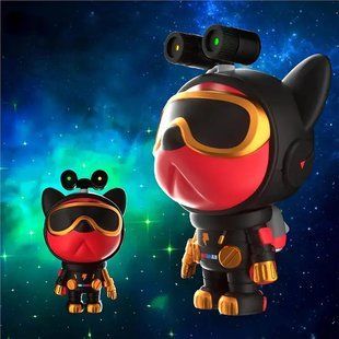 Проектор зоряного неба у вигляді собаки Nebula Dog Projector із 2 лазерами з пультом від USB D-tNPD224 фото