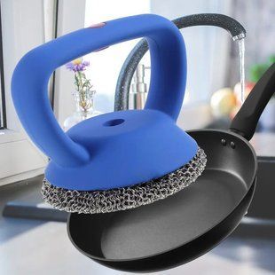 Щітка для миття посуду, сковорідок CLEANING BRUSH AND-3 з ручкою 2052848 фото