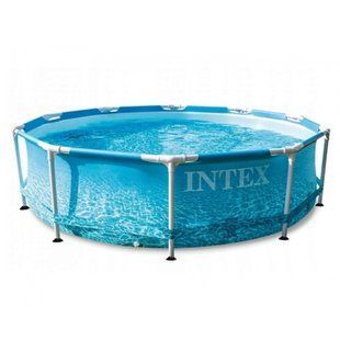 Каркасний сімейний круглий басейн 6+років Intex 28206 305*76см 4485л toy28206 фото