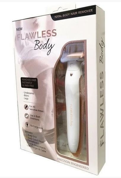 Електробритва для видалення волосся з тіла New Flawless Body pr0960 фото