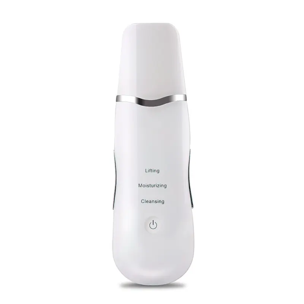 Ультразвуковий скраббер портативний для чищення обличчя Face Cleaner 8816 / Очищувач порів / Скрабер ліфтинг МА-452 фото