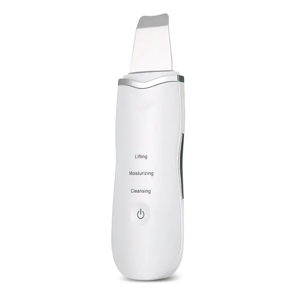 Ультразвуковий скраббер портативний для чищення обличчя Face Cleaner 8816 / Очищувач порів / Скрабер ліфтинг МА-452 фото