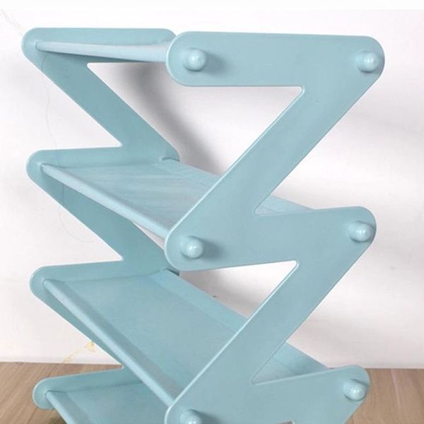 Полиця для взуття органайзер компактний стійка складана Shoe Rack YH 8802-5 зберігання речей та взуття 5 полиць Mu778598 фото