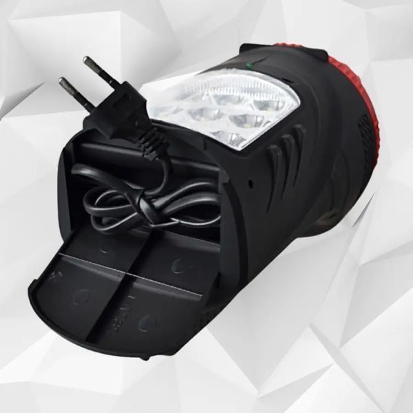 Ліхтар-прожектор акумуляторний Wimpex WX-2827 ручний світлодіодний 5W + 9 LED WX-2827 фото