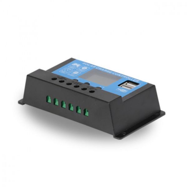 Контролер заряду для сонячної батареї AT15 20A 12V/24V G8026 фото