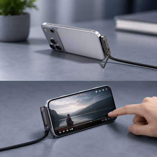 Кабель Type c 240Вт Fast Charging із вбудованою складною підставкою 2в1 / Кабель Type-C із підставкою для телефону sp10565 фото