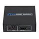 HDMI розгалужувач на 2 порти HDMI SPLITTER 1 in 2 sp9219 фото 2